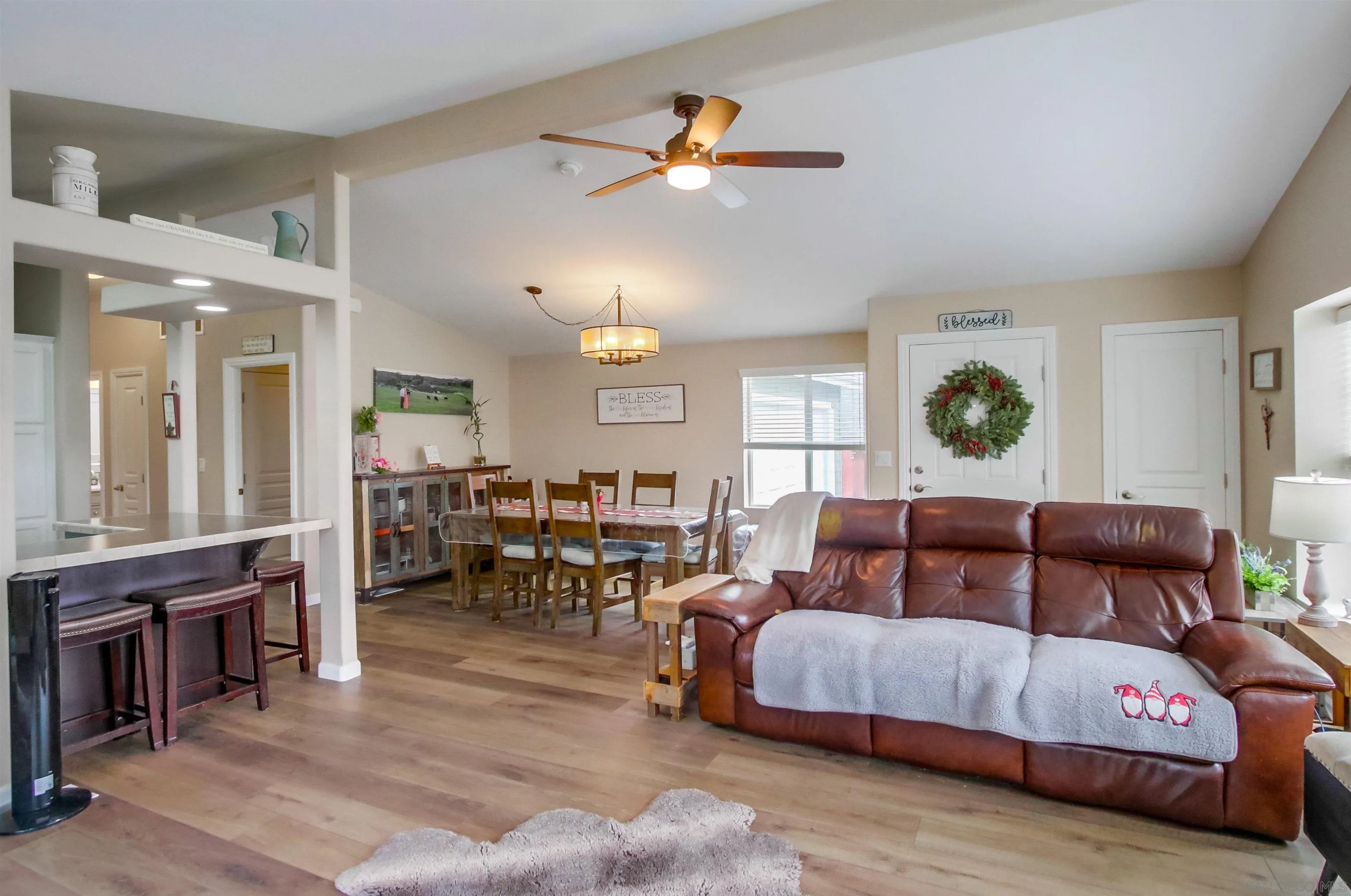 15935 Spring Oaks Road, Unit SPACE 16 El Cajon, CA 92021 - Photo 8 of 45 a living room with furniture and wooden floor