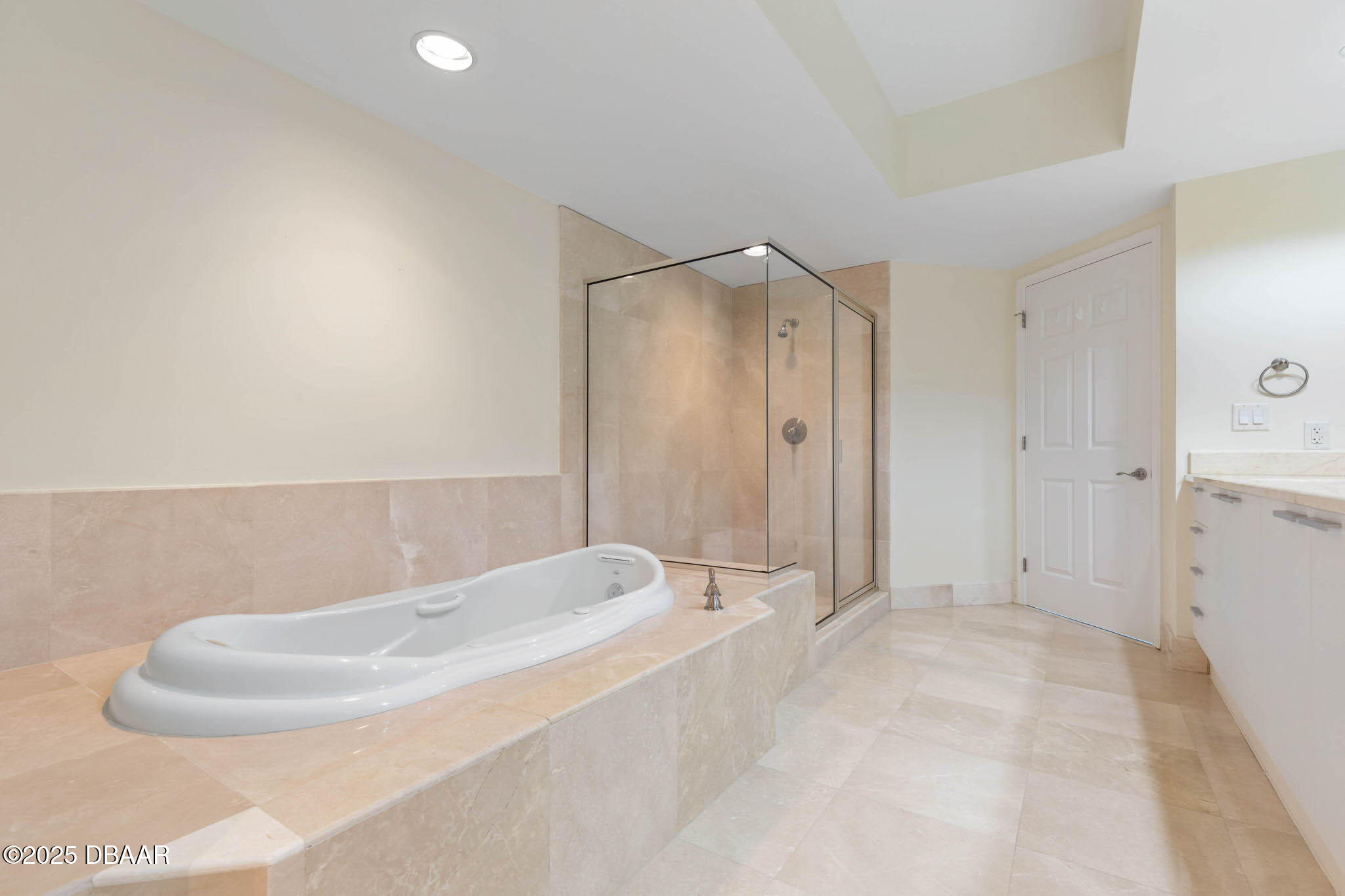 241 Riverside Drive, Unit 708 Holly Hill, FL 32117 - Photo 31 of 80 a bathroom with a sink and a shower