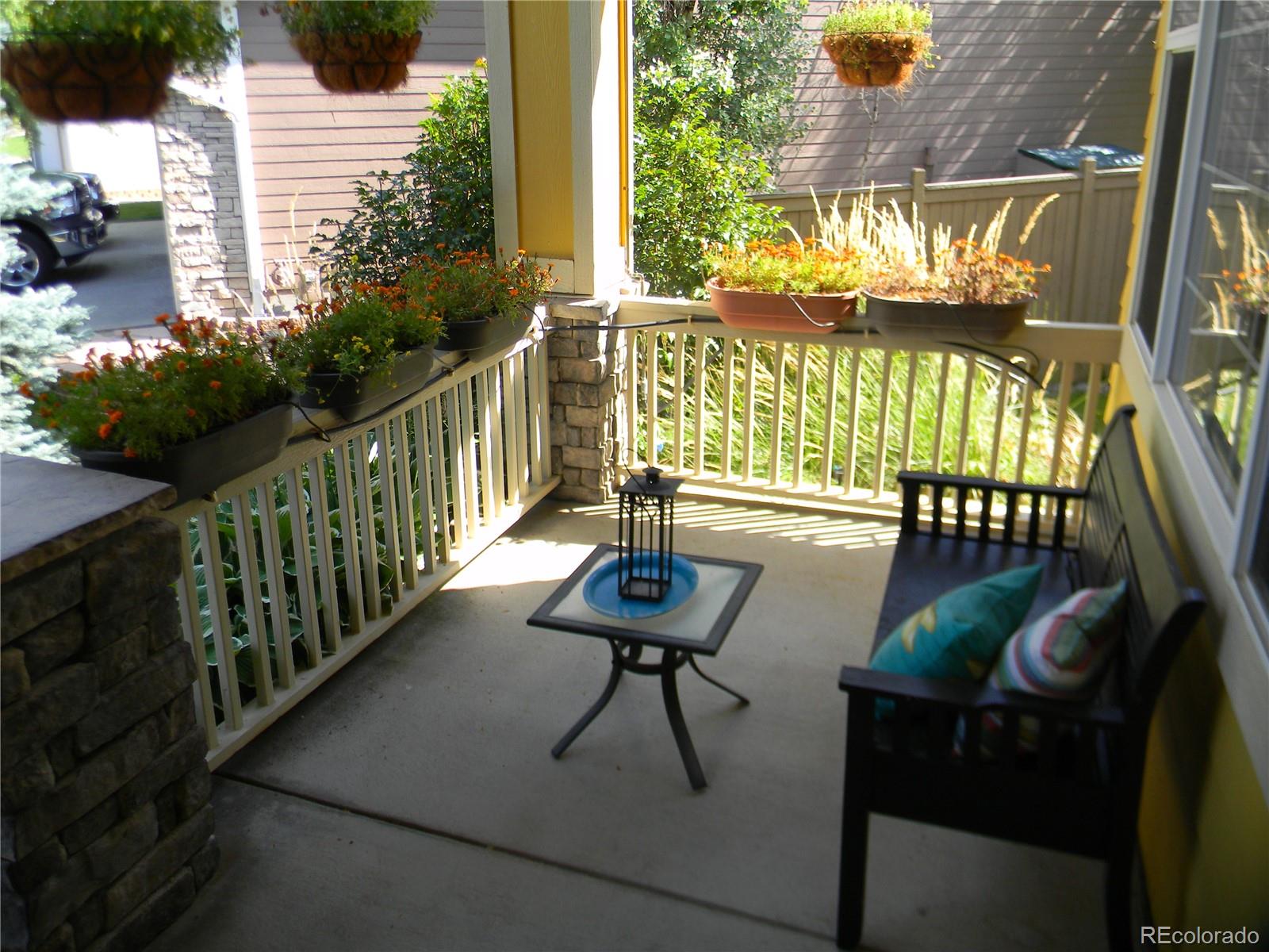 4092 Starflower Road Castle Rock, CO 80109 - Photo 3 of 28 a view of a balcony with chairs
