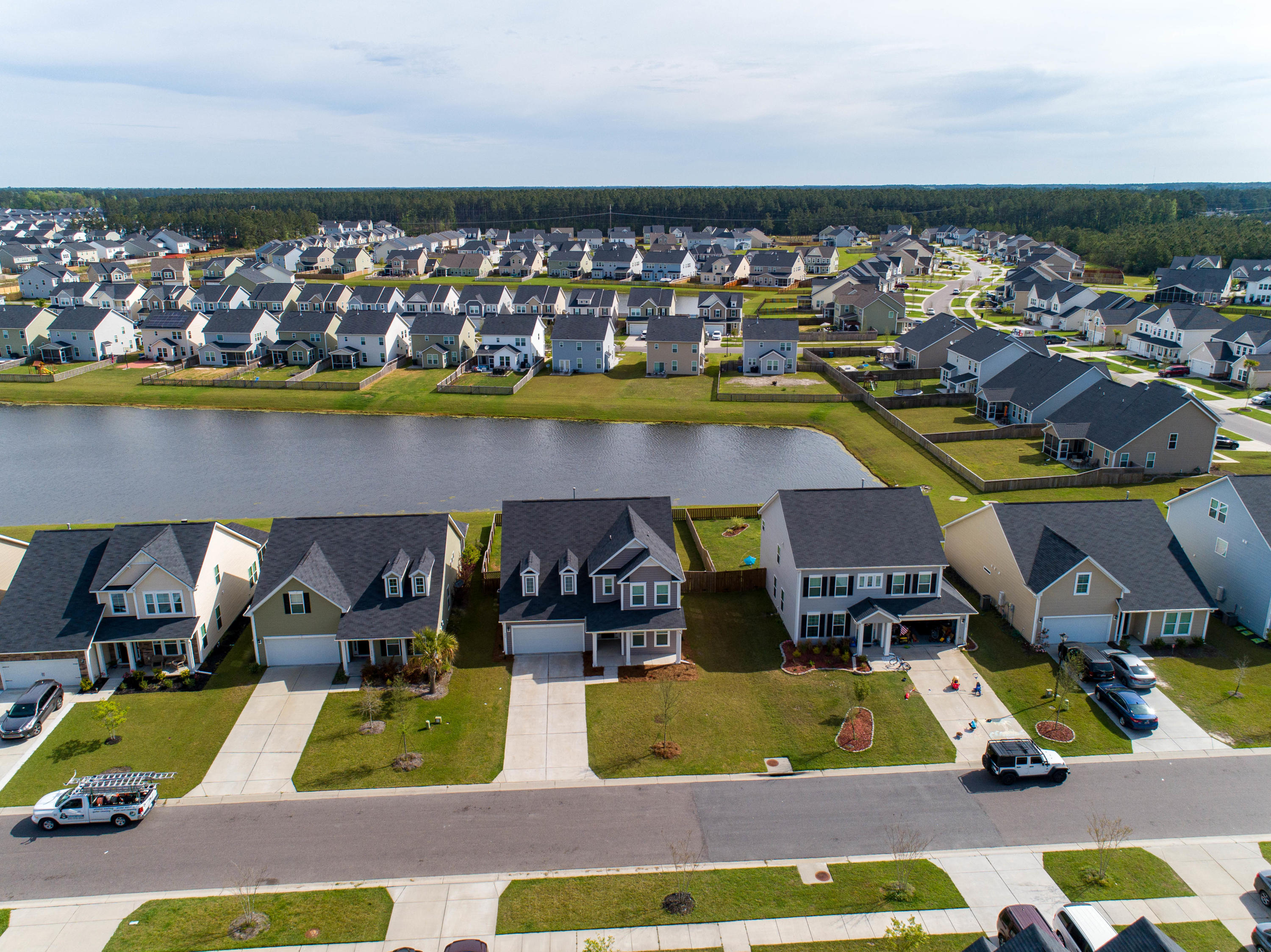 244 Spectrum Road Summerville, SC 29486 - Photo 34 of 45 Aerial Front