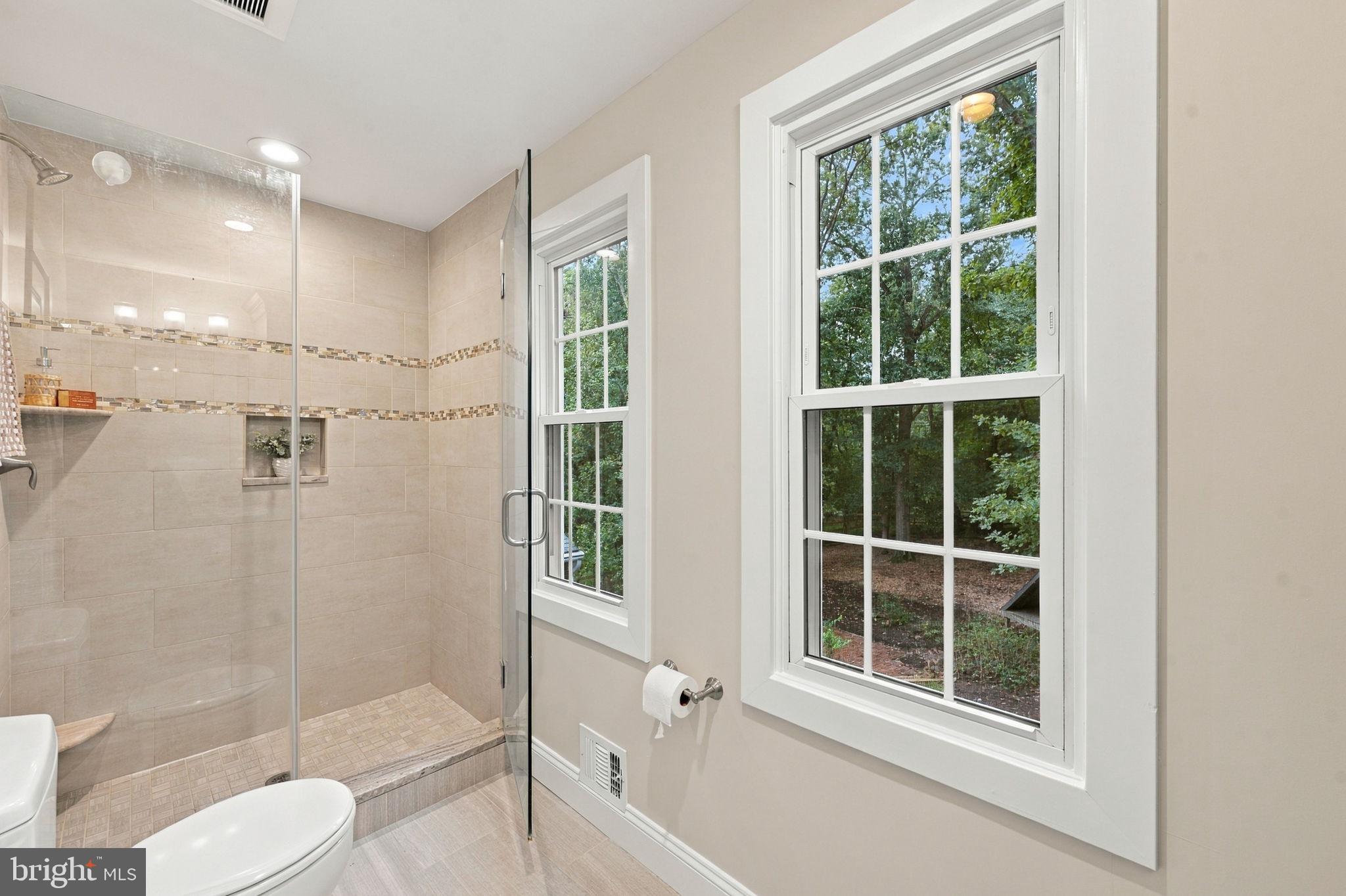 11231 Hunting Horn Lane Reston, VA 20191 - Photo 31 of 64 Primary bath with walk in shower