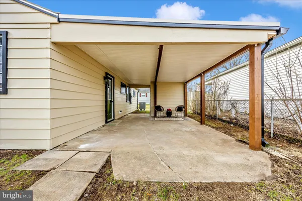 a view of a swimming pool and outdoor space
