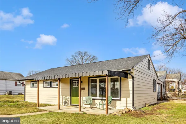 a house with a outdoor space