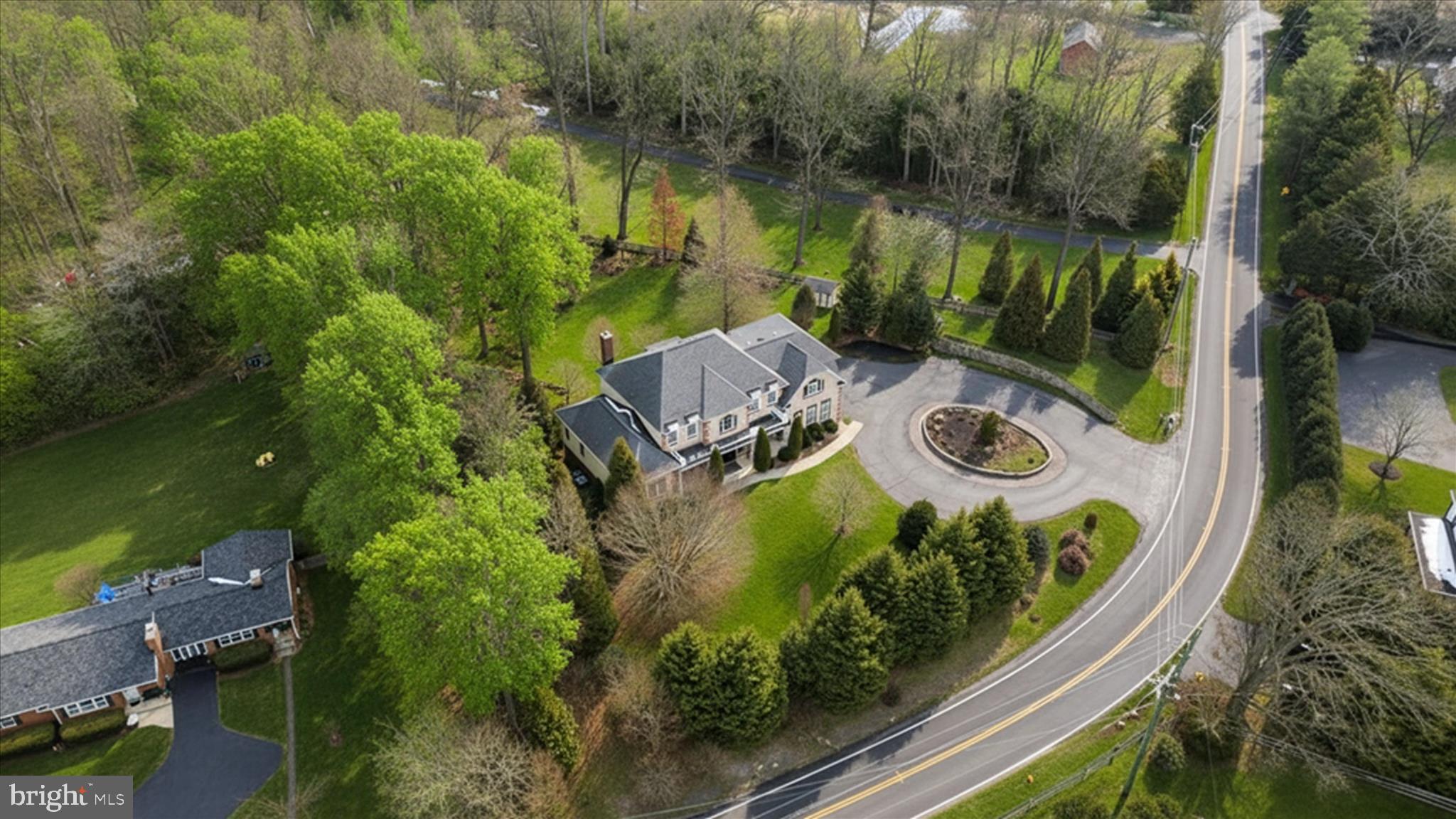 7501 Clifton Road Clifton, VA 20124 - Photo 71 of 101 Aerial View (Summer Rendering)