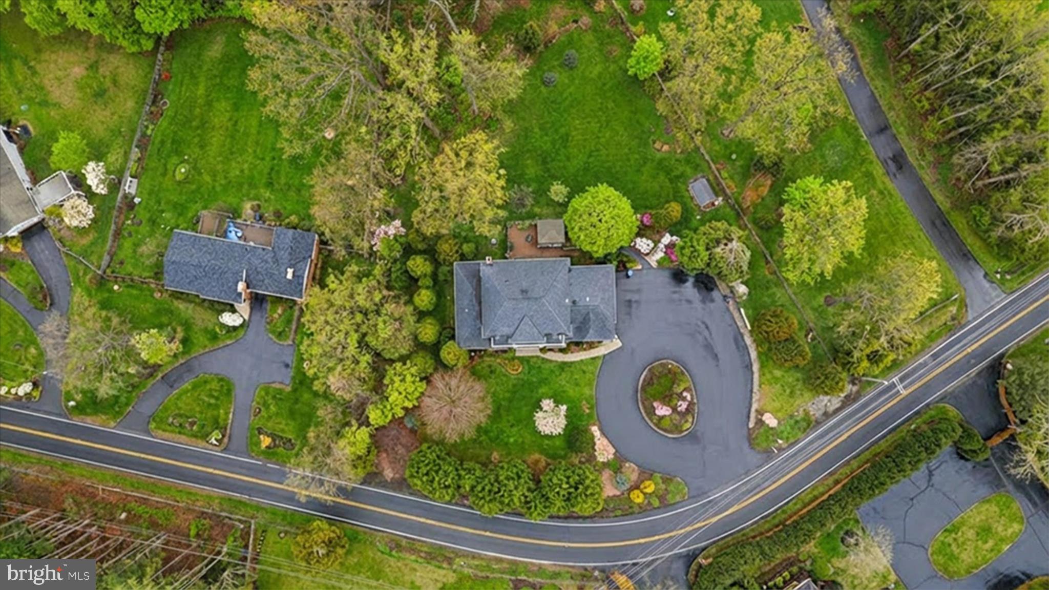 7501 Clifton Road Clifton, VA 20124 - Photo 72 of 101 Aerial View (Summer Rendering)