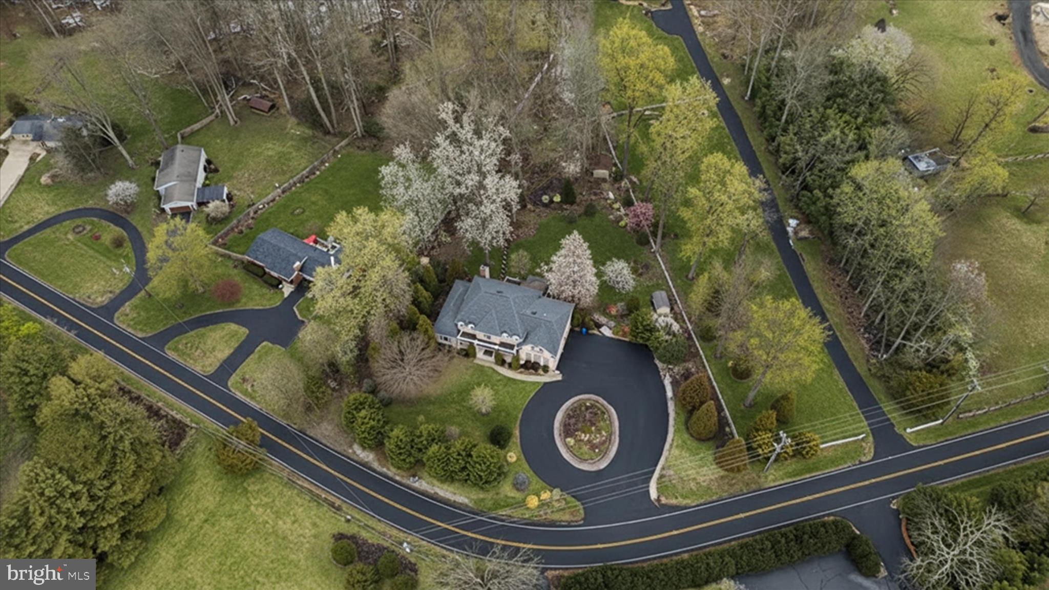 7501 Clifton Road Clifton, VA 20124 - Photo 73 of 101 Aerial View (Summer Rendering)