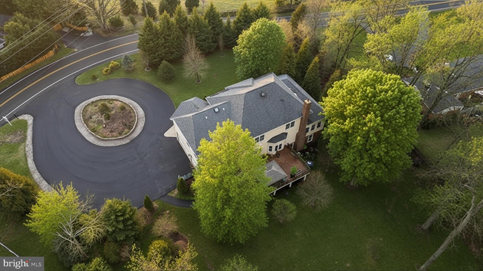 7501 Clifton Road Clifton, VA 20124 - Photo 76 of 101 Aerial View (Summer Rendering)