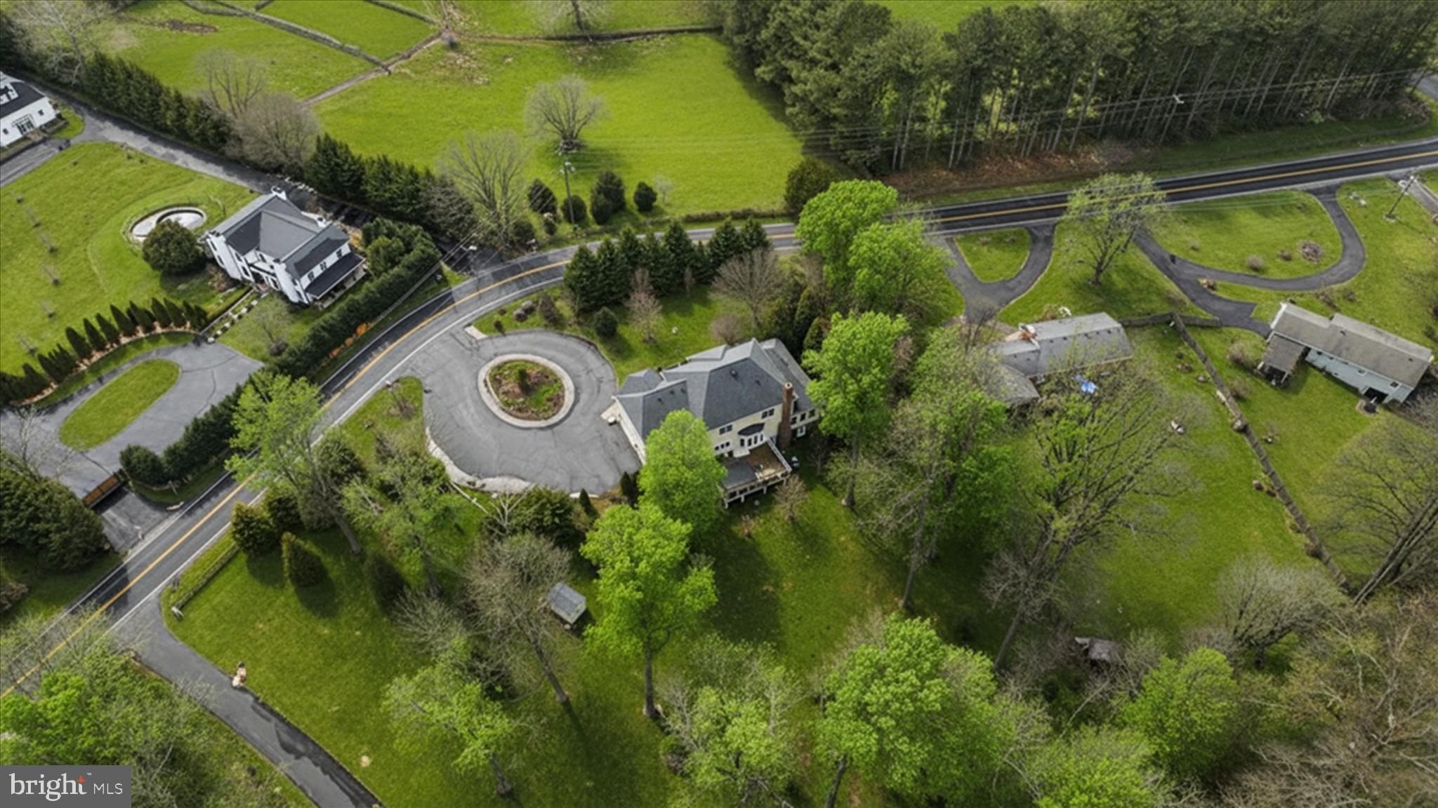 7501 Clifton Road Clifton, VA 20124 - Photo 79 of 101 Aerial View (Summer Rendering)