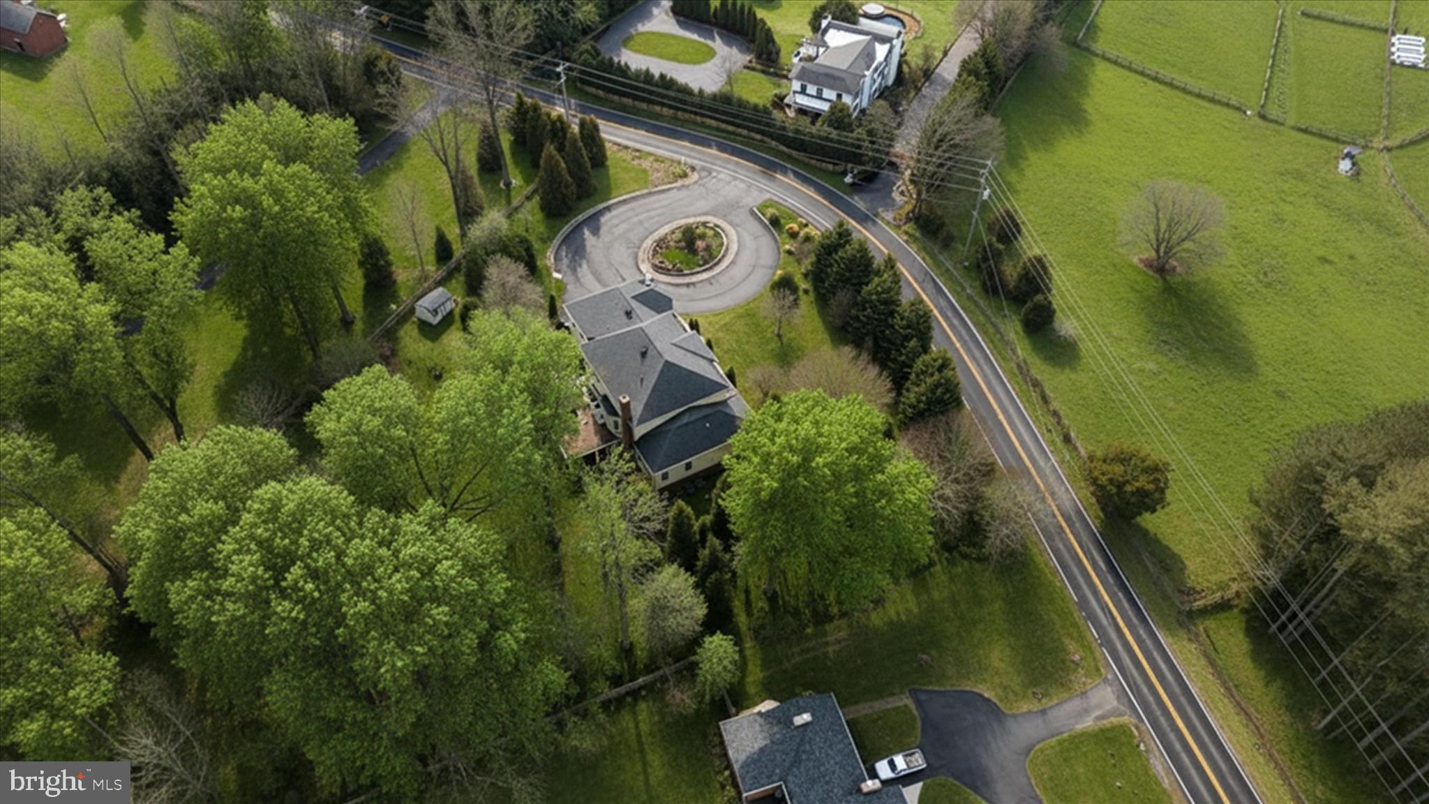 7501 Clifton Road Clifton, VA 20124 - Photo 80 of 101 Aerial View (Summer Rendering)
