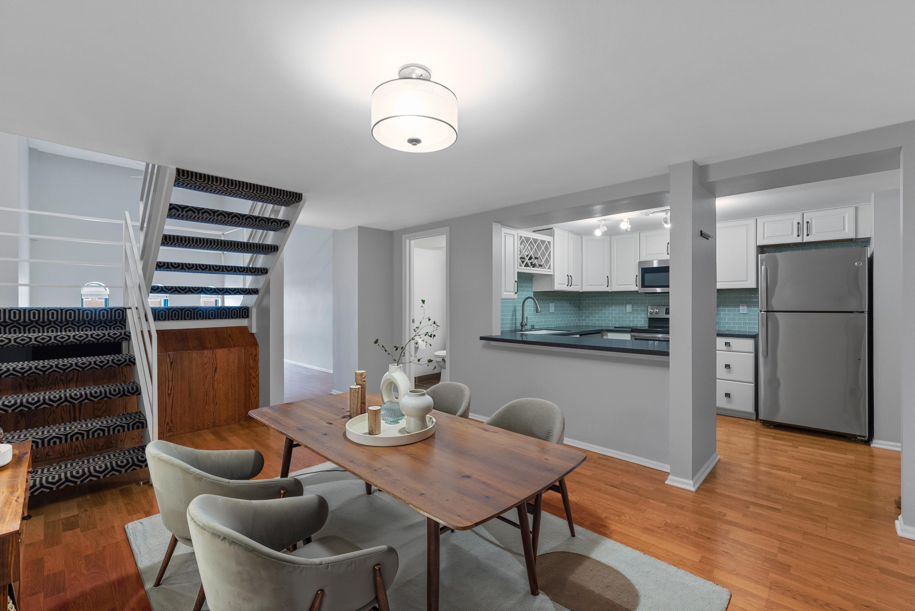 270 East Highland Avenue, Unit 1021 Milwaukee, WI 53202 - Photo 3 of 56 Virtually Staged Dining Area