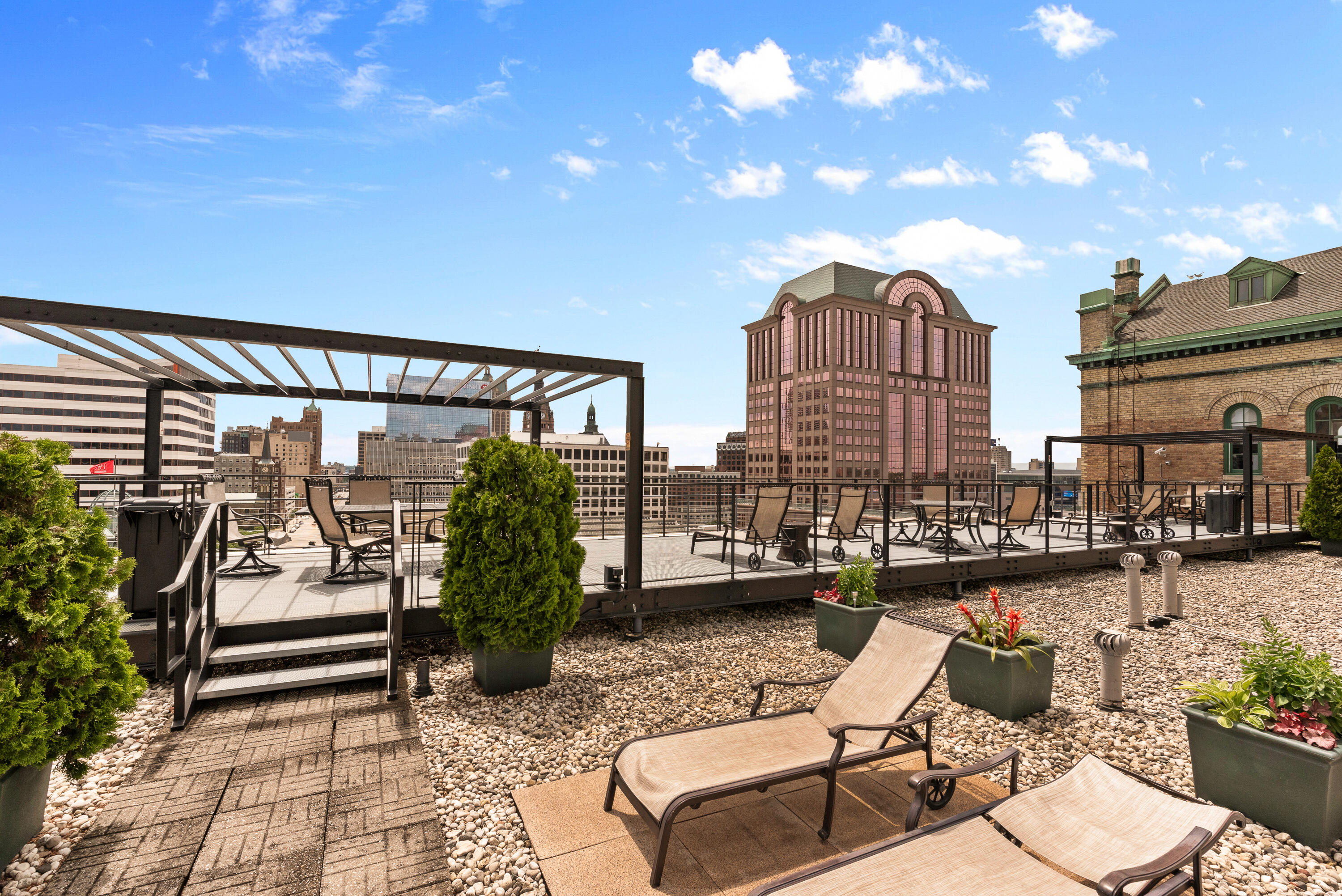 270 East Highland Avenue, Unit 1021 Milwaukee, WI 53202 - Photo 45 of 56 Rooftop Deck with Spacious Seating
