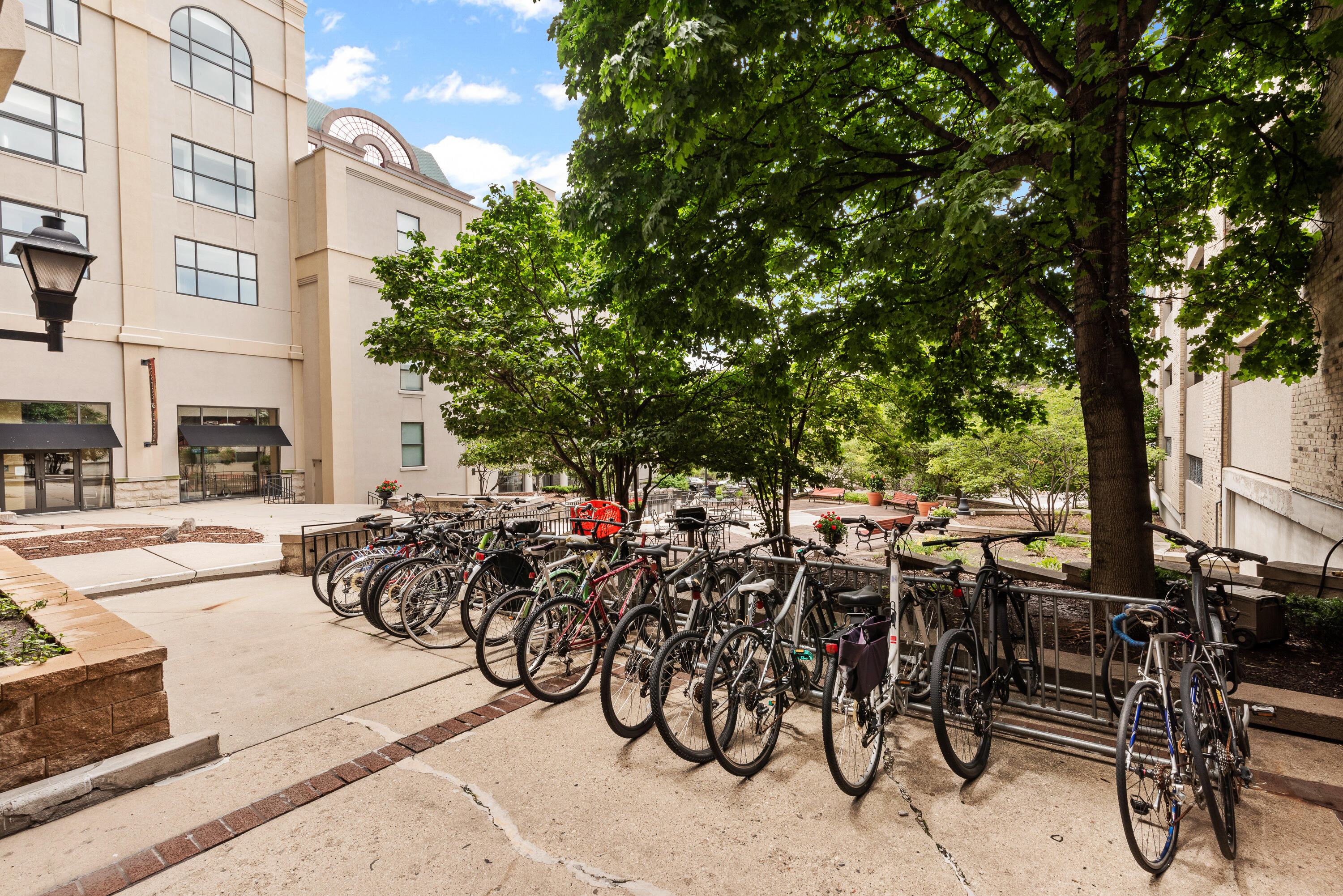 270 East Highland Avenue, Unit 1021 Milwaukee, WI 53202 - Photo 54 of 56 Outdoor Bike Rack