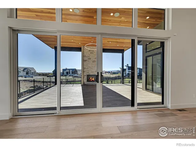 a view of interior of the building