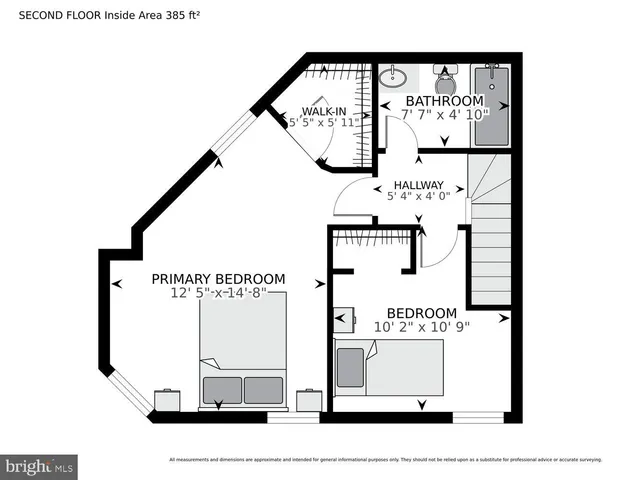 a picture of a bench in front of a door