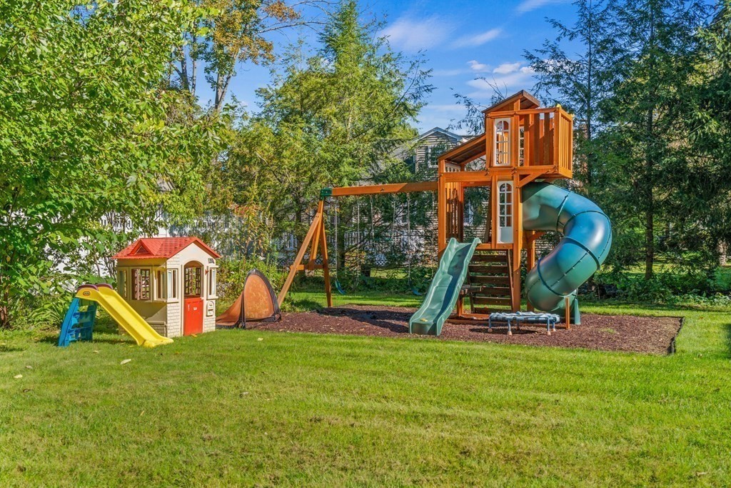 3 Castle Avenue Medfield, MA 02052 - Photo 36 of 36 an aerial view of a house with swimming pool and porch