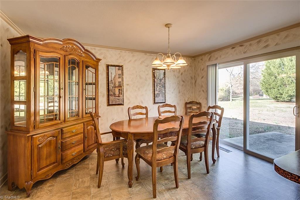 600 Trindale Road Trinity, NC 27370 - Photo 12 of 21 Beautiful Dining Room Open To the Kitchen!