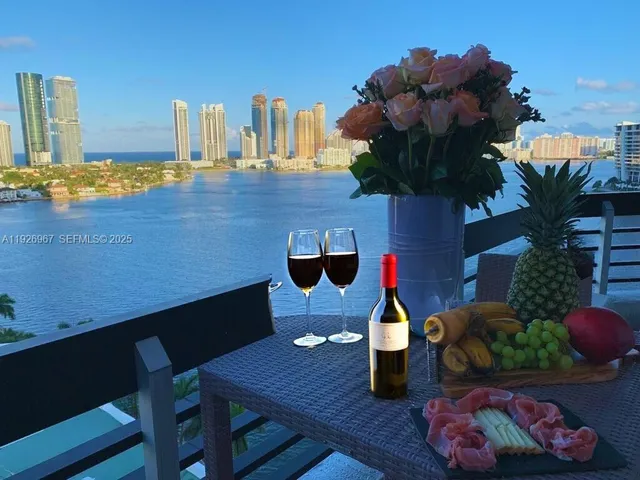 a swimming pool with outdoor seating and yard