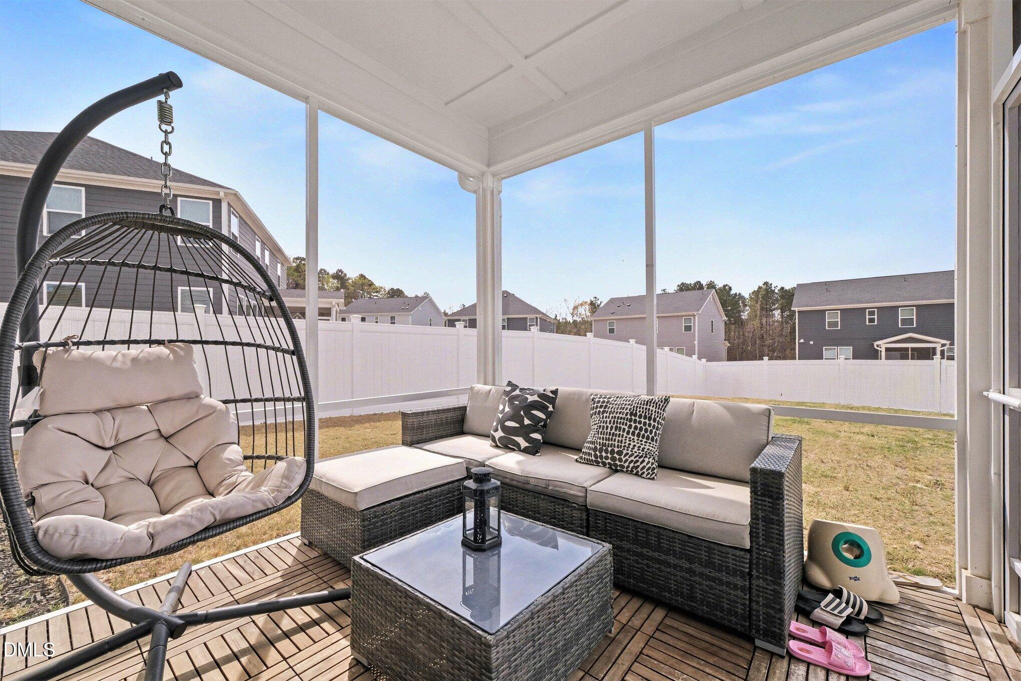 2129 Crestwood Rdg Drive Durham, NC 27704 - Photo 21 of 27 Screen Porch