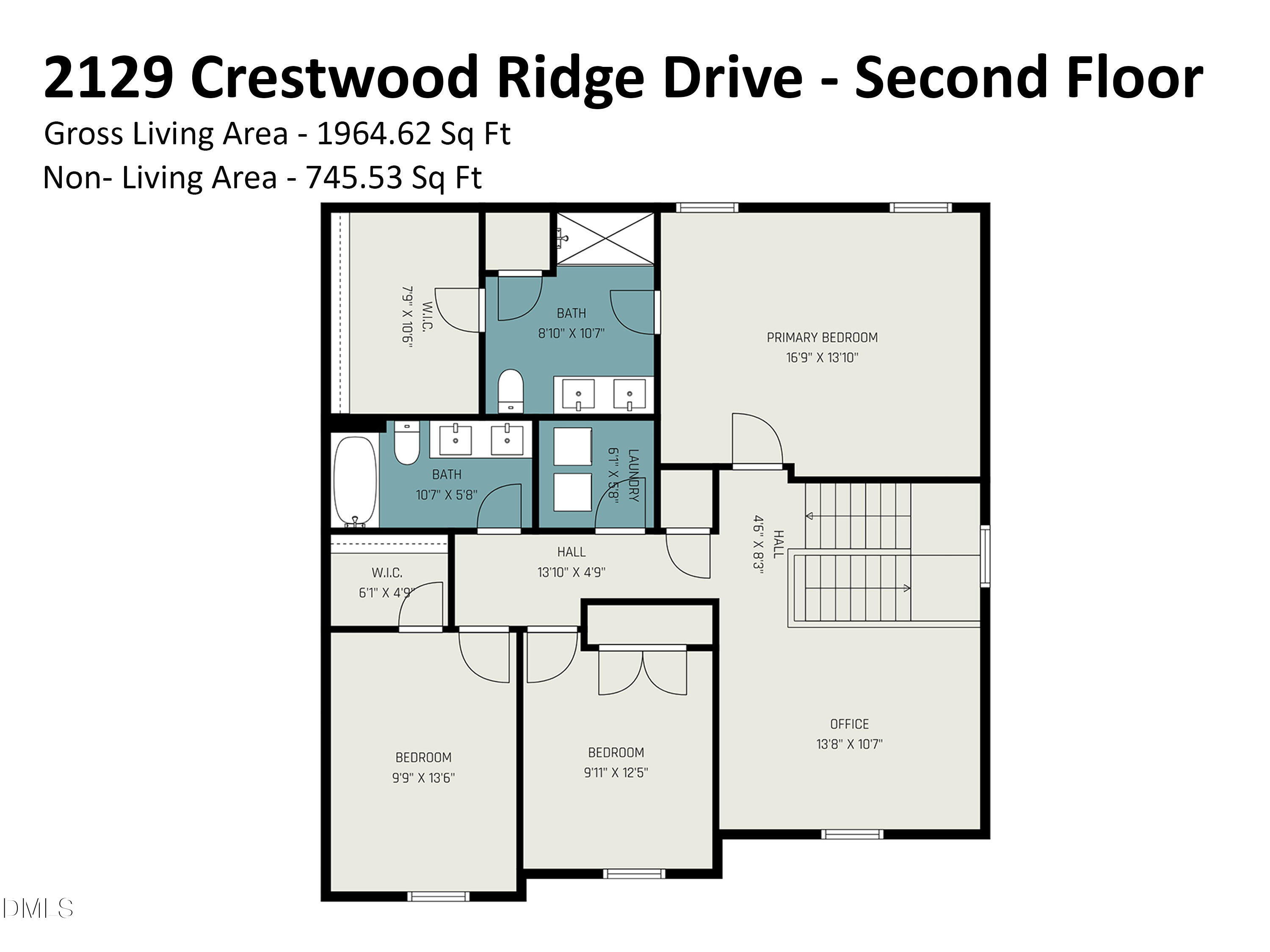 2129 Crestwood Rdg Drive Durham, NC 27704 - Photo 25 of 27 2129_crestwood_ridge_drive_-_second_floo