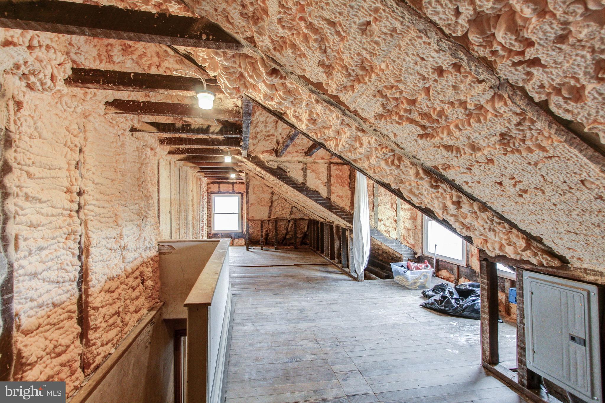 855 North Pleasantview Road Sanatoga, PA 19464 - Photo 27 of 33 ATTIC INSULATED AND READY TO BE FINISHED