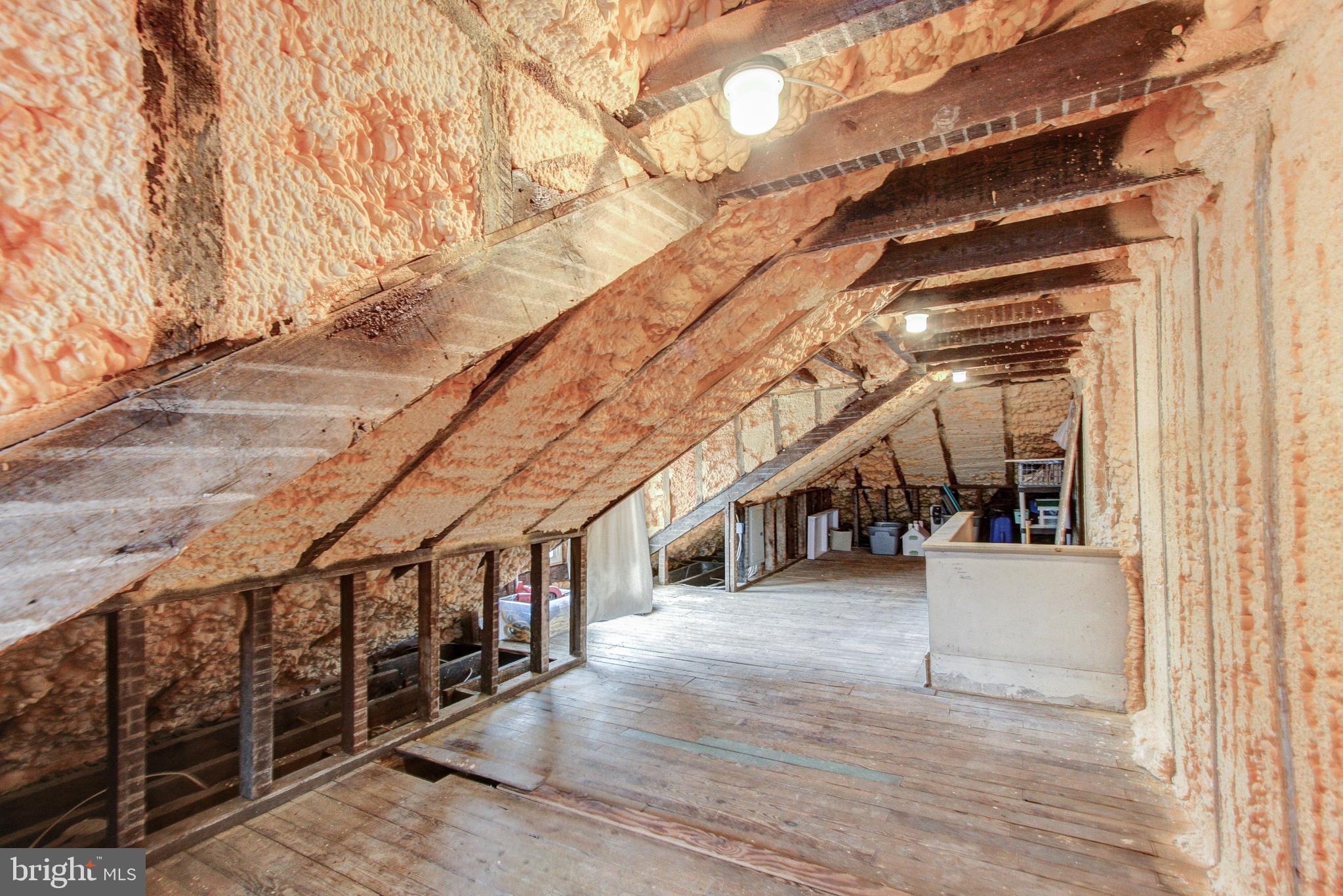 855 North Pleasantview Road Sanatoga, PA 19464 - Photo 28 of 33 ATTIC INSULATED AND READY TO BE FINISHED