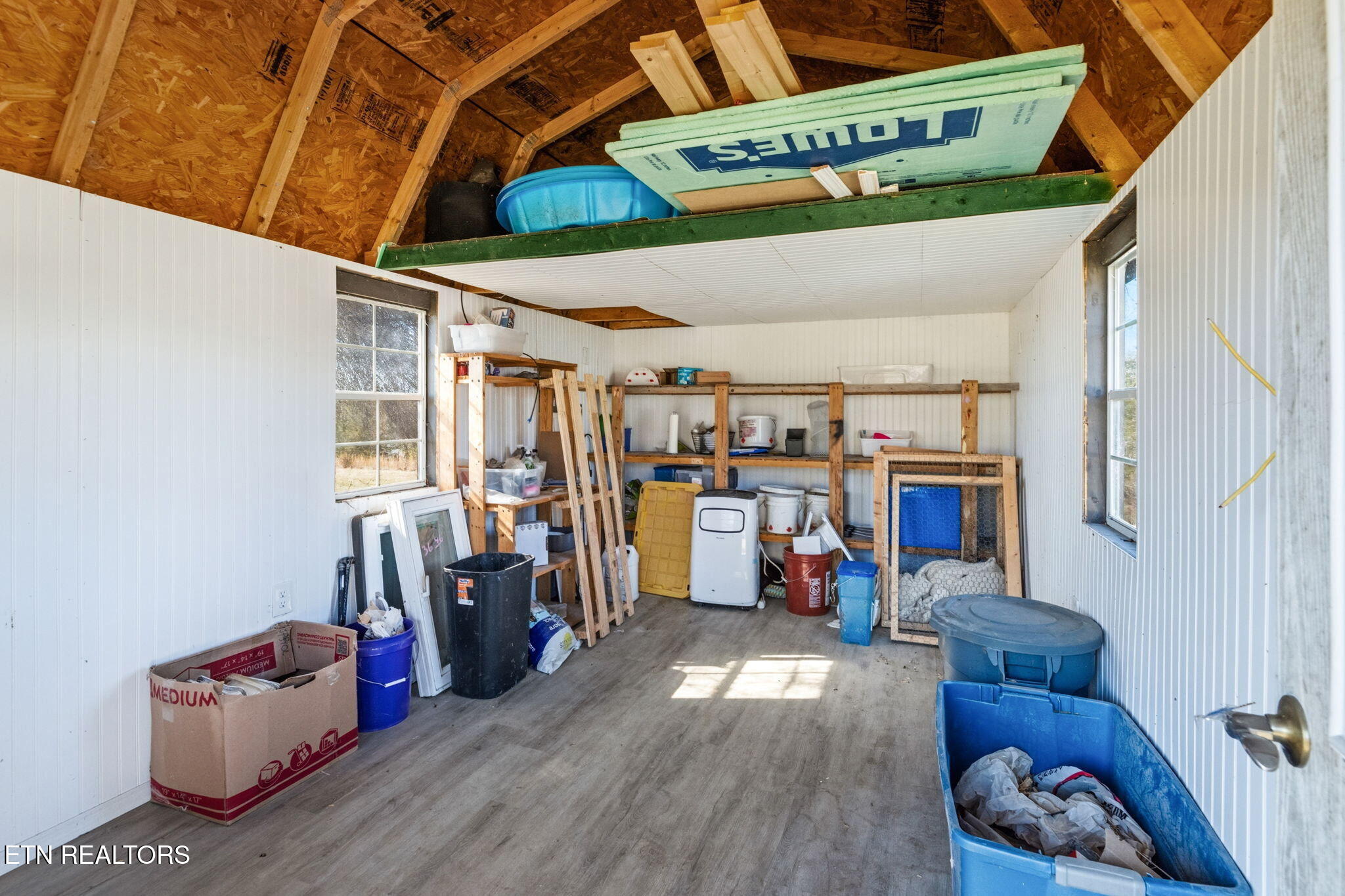 2022 Bessie Slaton Road Dandridge, TN 37725 - Photo 33 of 41 Inside Red Roof Shed