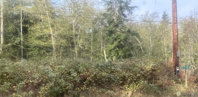 a view of a glass door