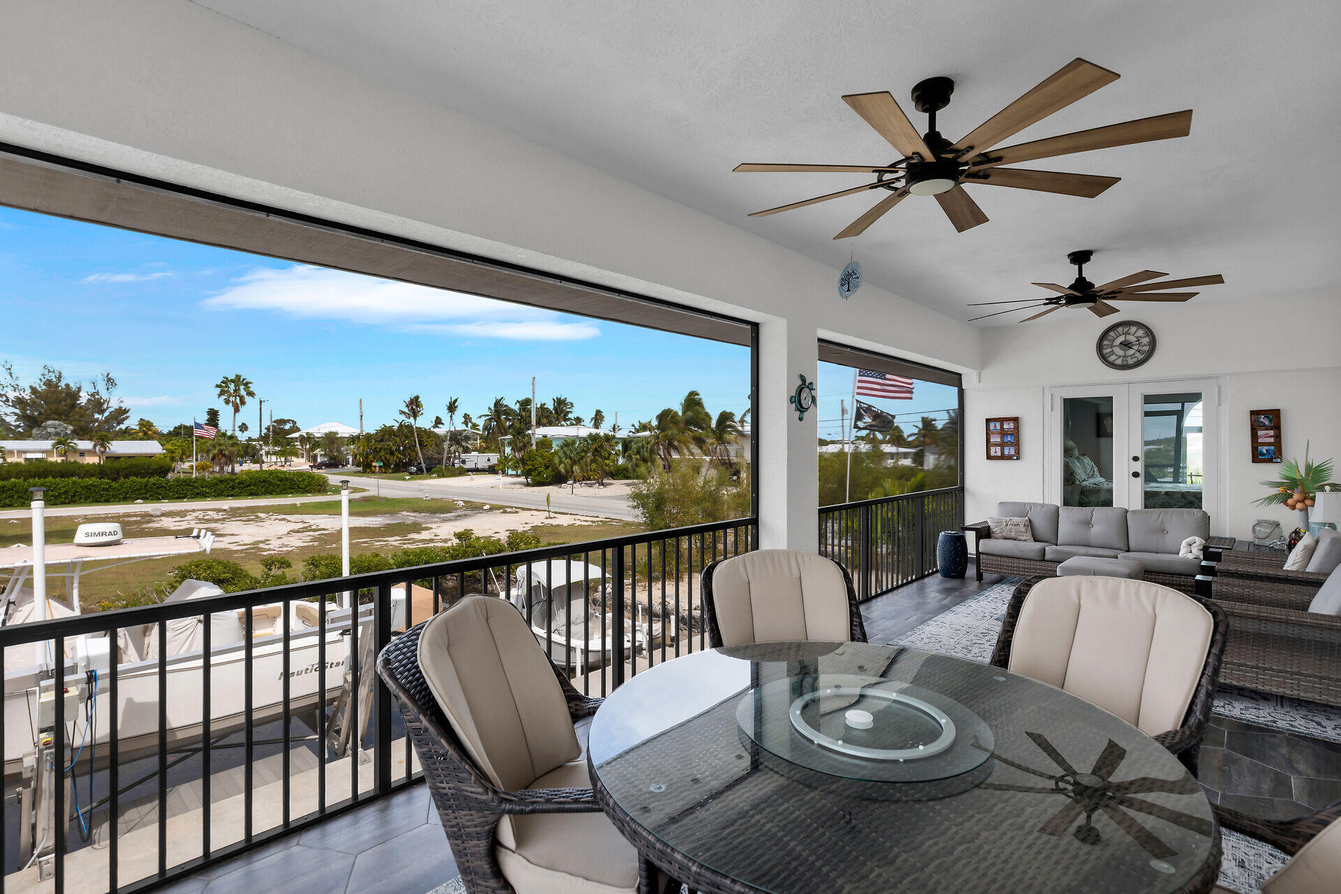 30363 Flamingo Lane Big Pine Key, FL 33043 - Photo 22 of 43 a view of a dining room with furniture window and outside view