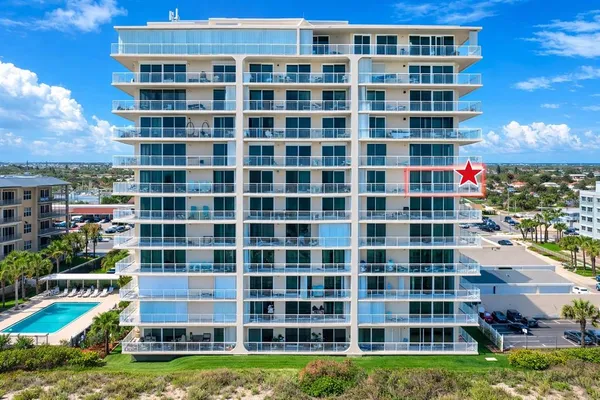 a view of a large building