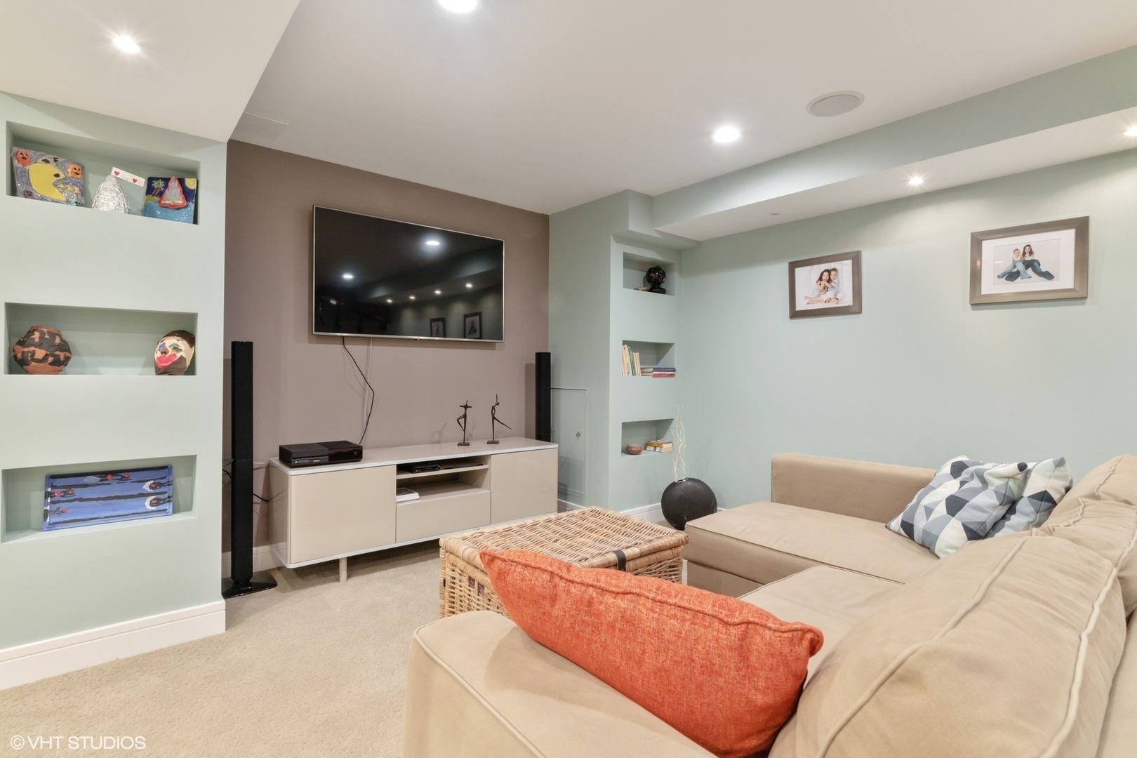 1430 Waukegan Road Deerfield, IL 60015 - Photo 14 of 20 a bedroom with a bed and a flat screen tv