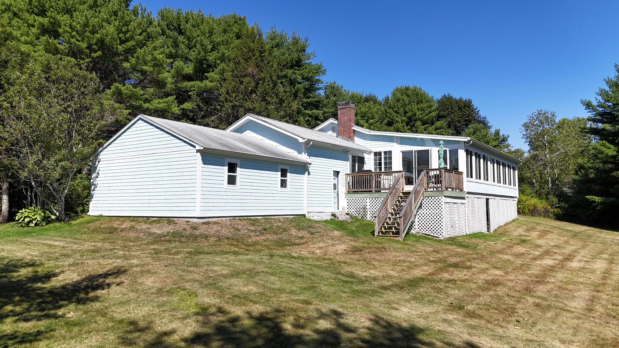 295 Mills Road Newcastle, ME 04553 - Photo 47 of 55 Open backyard