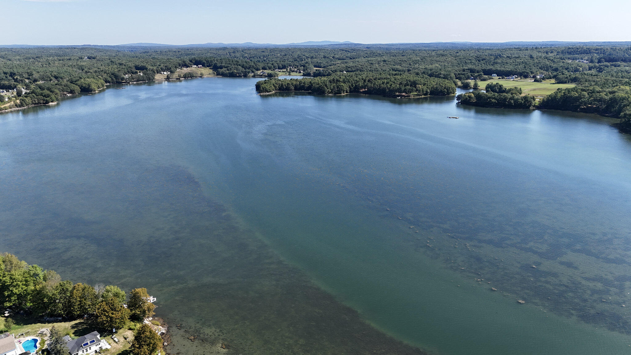 295 Mills Road Newcastle, ME 04553 - Photo 52 of 55 Overhead view of Great Salt Bay