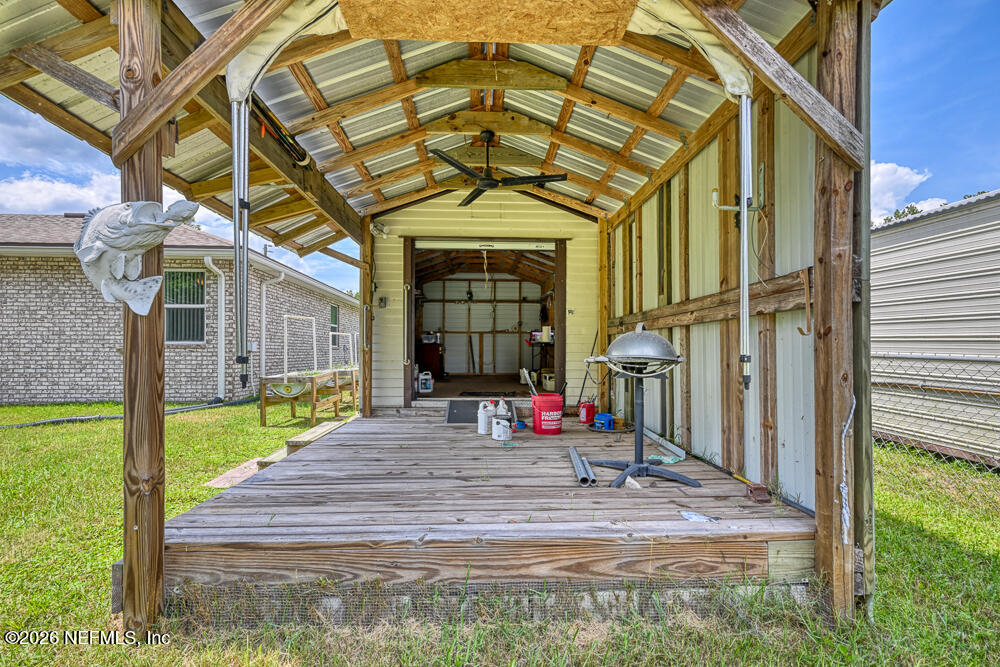 7837 Rusty Anchor Road St. Augustine, FL 32092 - Photo 30 of 41 Storage Shed