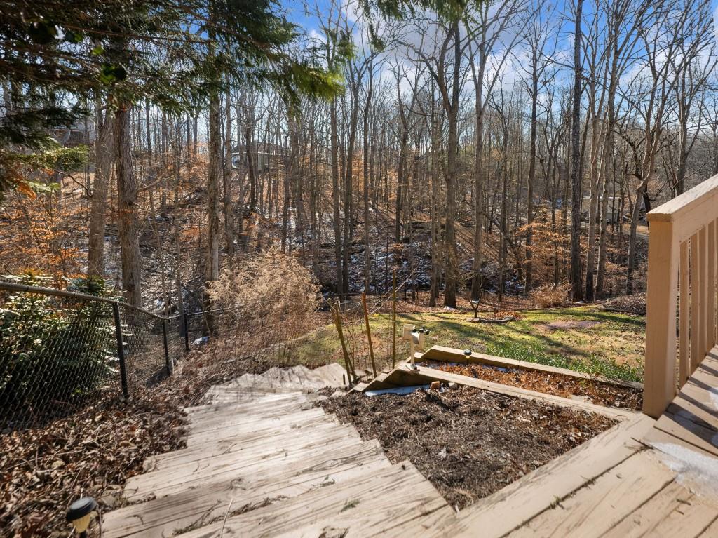 799 Gold Crest Road Braselton, GA 30517 - Photo 66 of 71 a view of a backyard with large trees