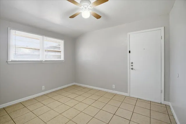 a view of an empty room with window
