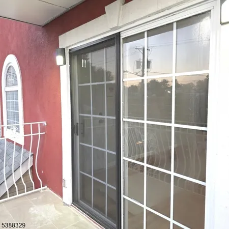 a view of a door
