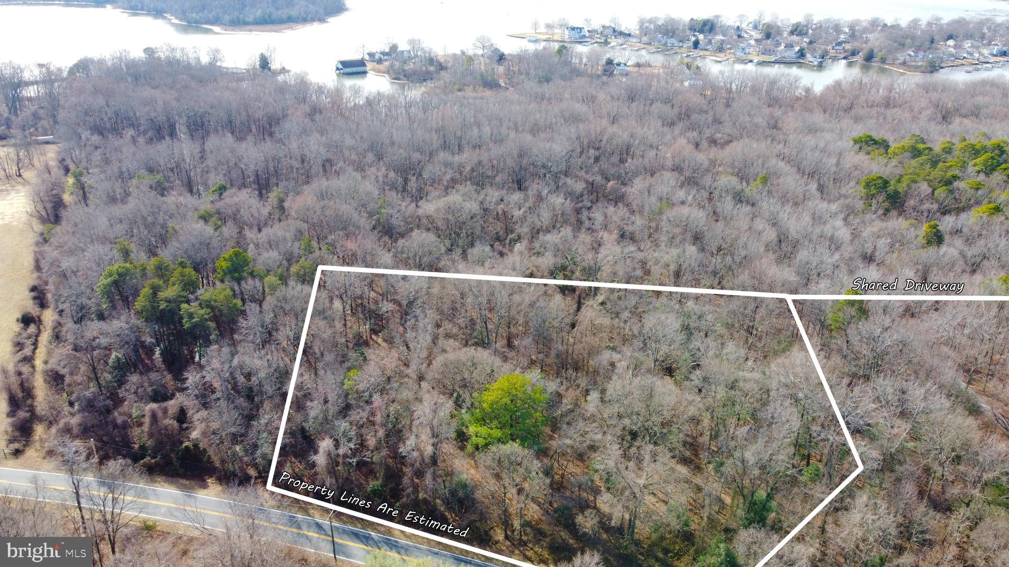 5069 Mountain Road Pasadena, MD 21122 - Photo 2 of 10 Aerial - Plat lines are estimated