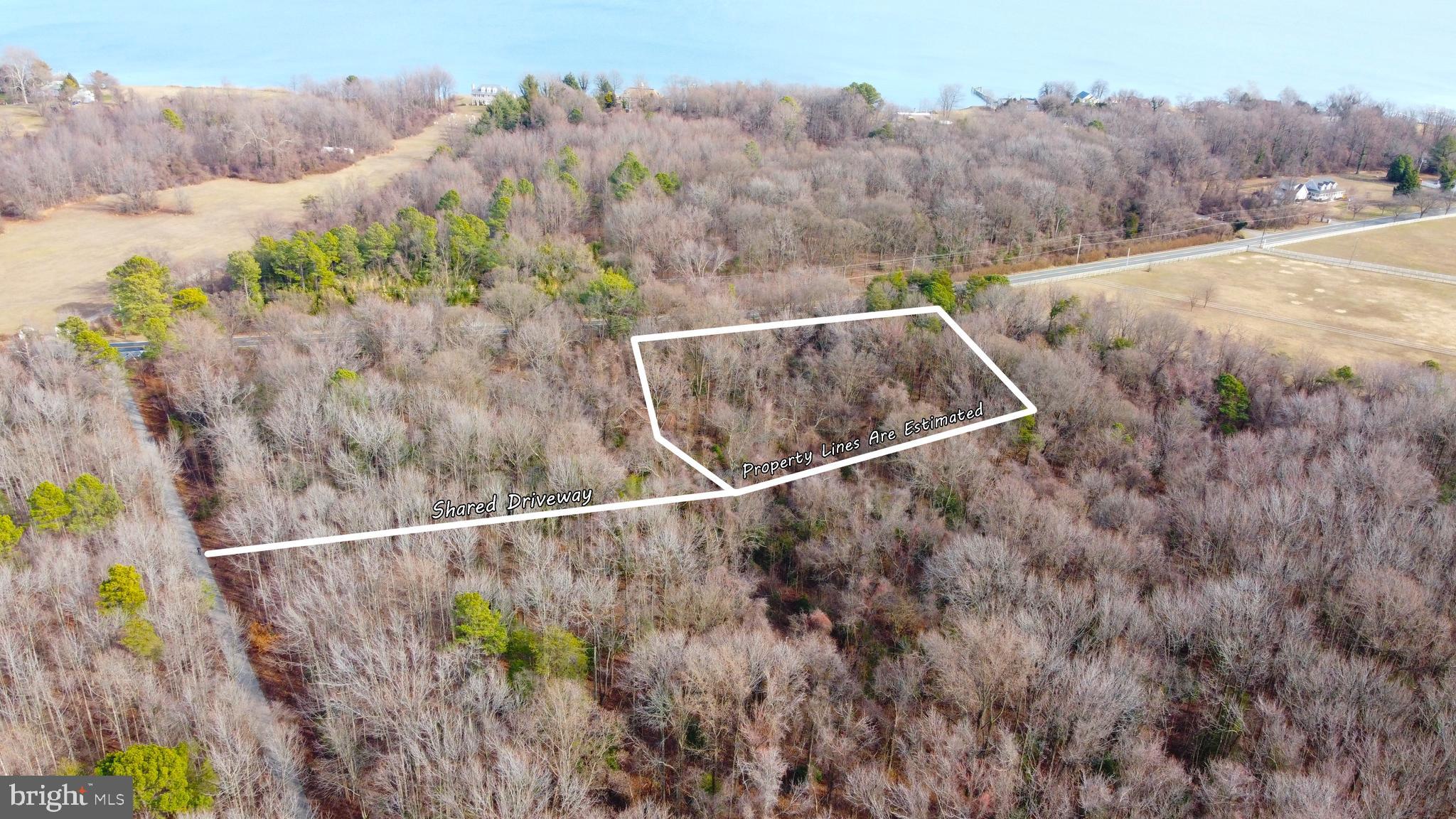 5069 Mountain Road Pasadena, MD 21122 - Photo 9 of 10 Aerial - Plat lines are estimated