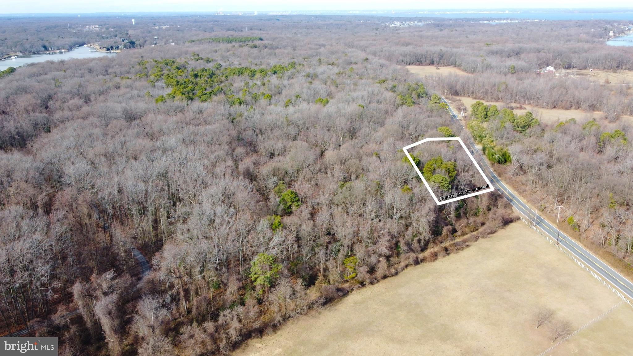 5069 Mountain Road Pasadena, MD 21122 - Photo 10 of 10 Aerial - Plat lines are estimated