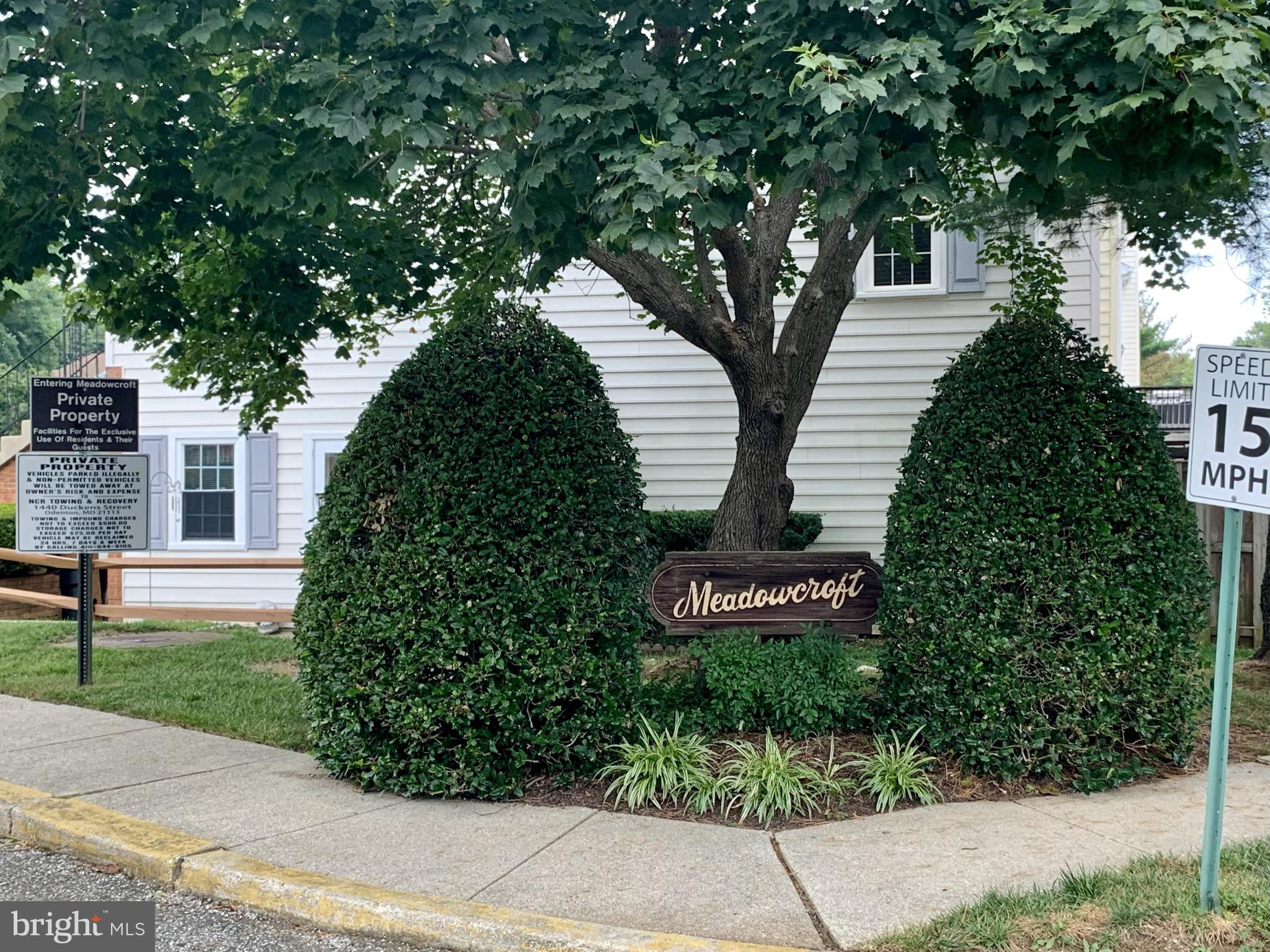 1667 Ridgely Court, Unit 178 Crofton, MD 21114 - Photo 33 of 33 Welcome to Meadowcroft