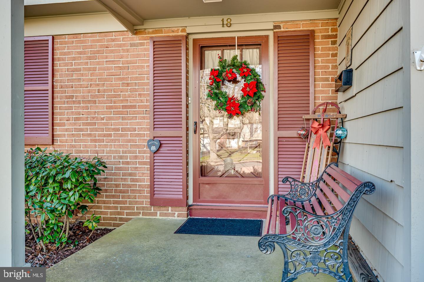 18 Locust Grove Road Cherry Hill, NJ 08003 - Photo 4 of 38 Front porch
