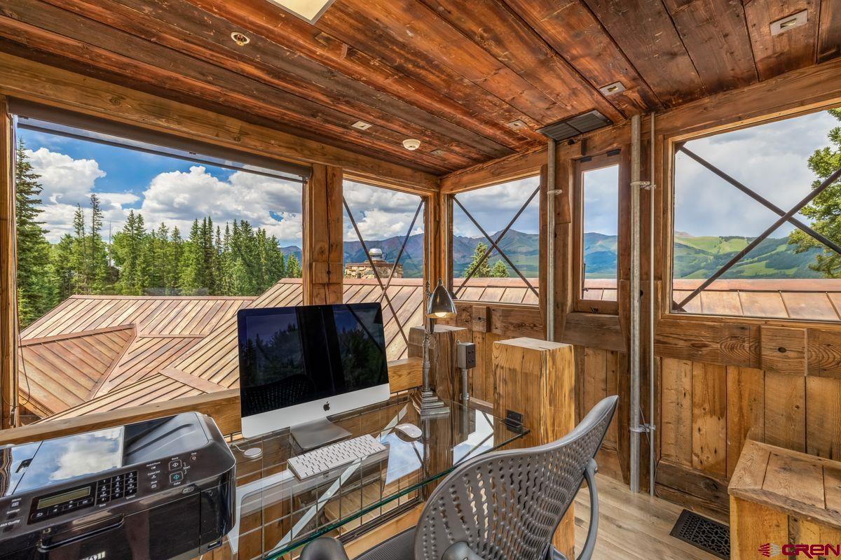23 Gray Fox Lane Crested Butte, CO 81225 - Photo 20 of 45 a view of balcony with furniture