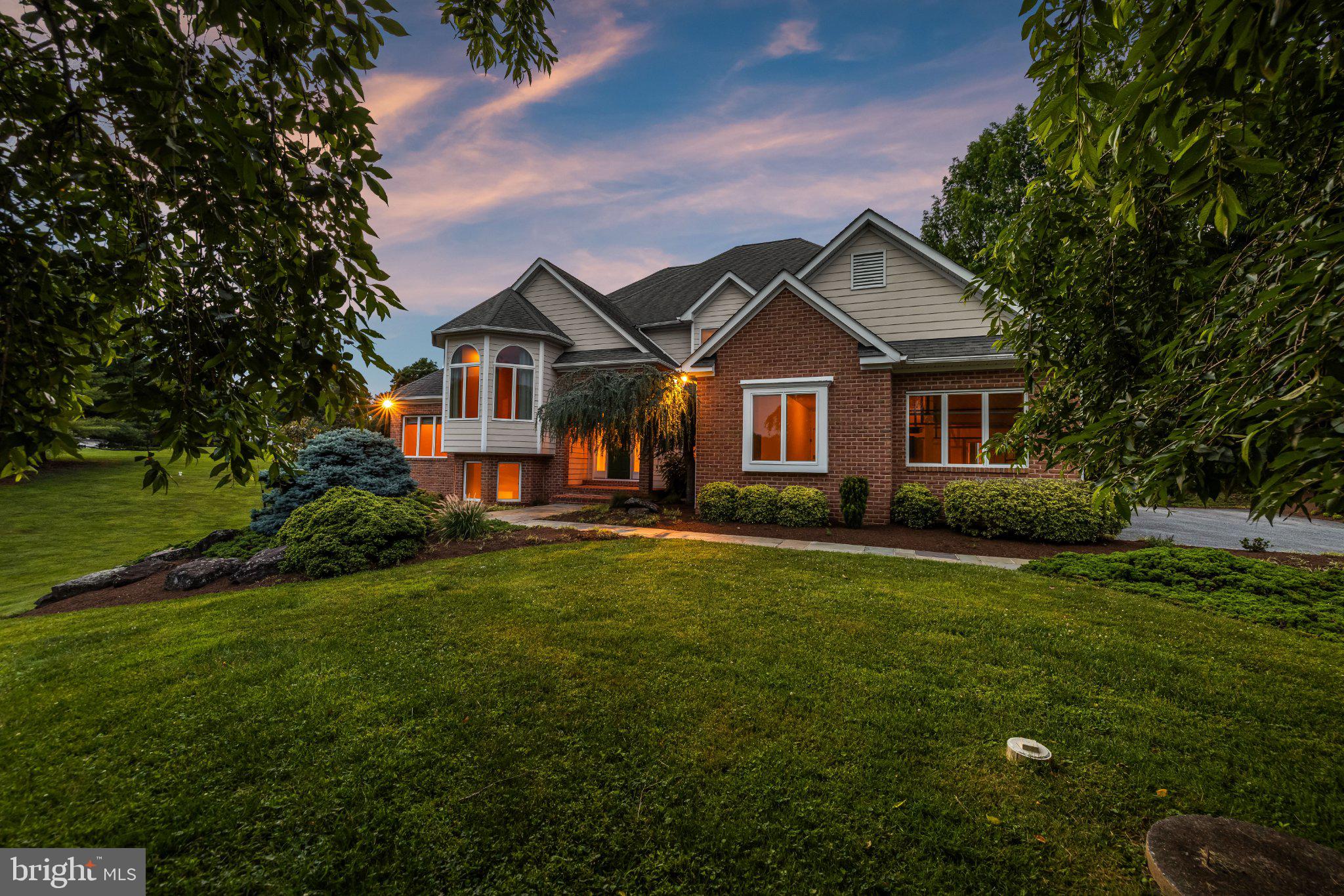 1310 Musgrove Road Lutherville-Timonium, MD 21093 - Photo 82 of 93 Charming home bathed in twilight glow.
