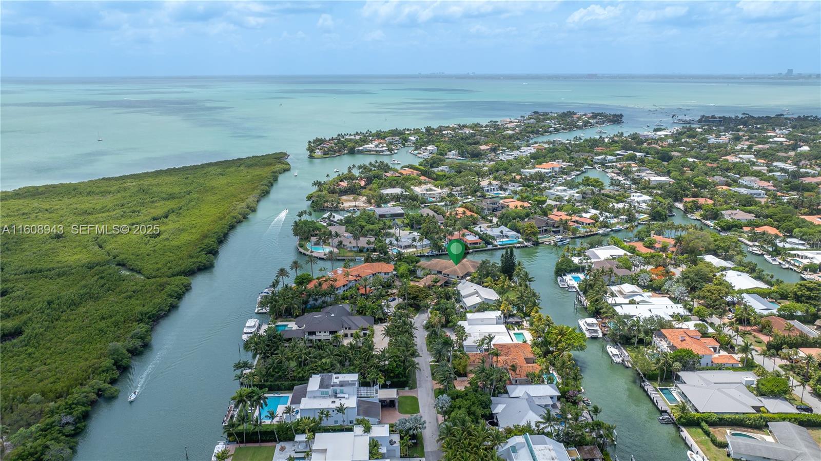 241 Cape Florida Drive Key Biscayne, FL 33149 - Photo 85 of 100 a view of a city with ocean view