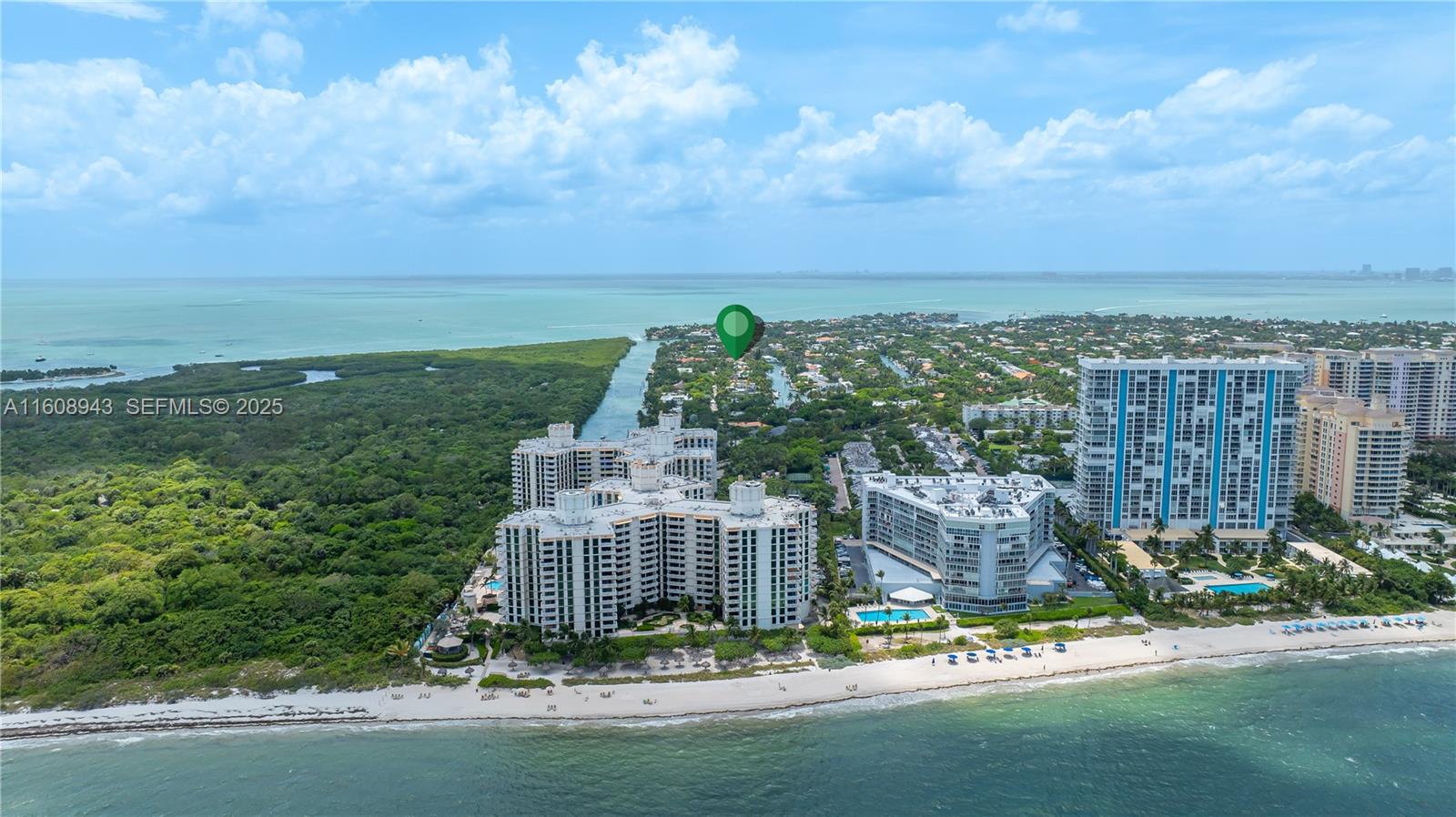 241 Cape Florida Drive Key Biscayne, FL 33149 - Photo 93 of 100 a view of a city