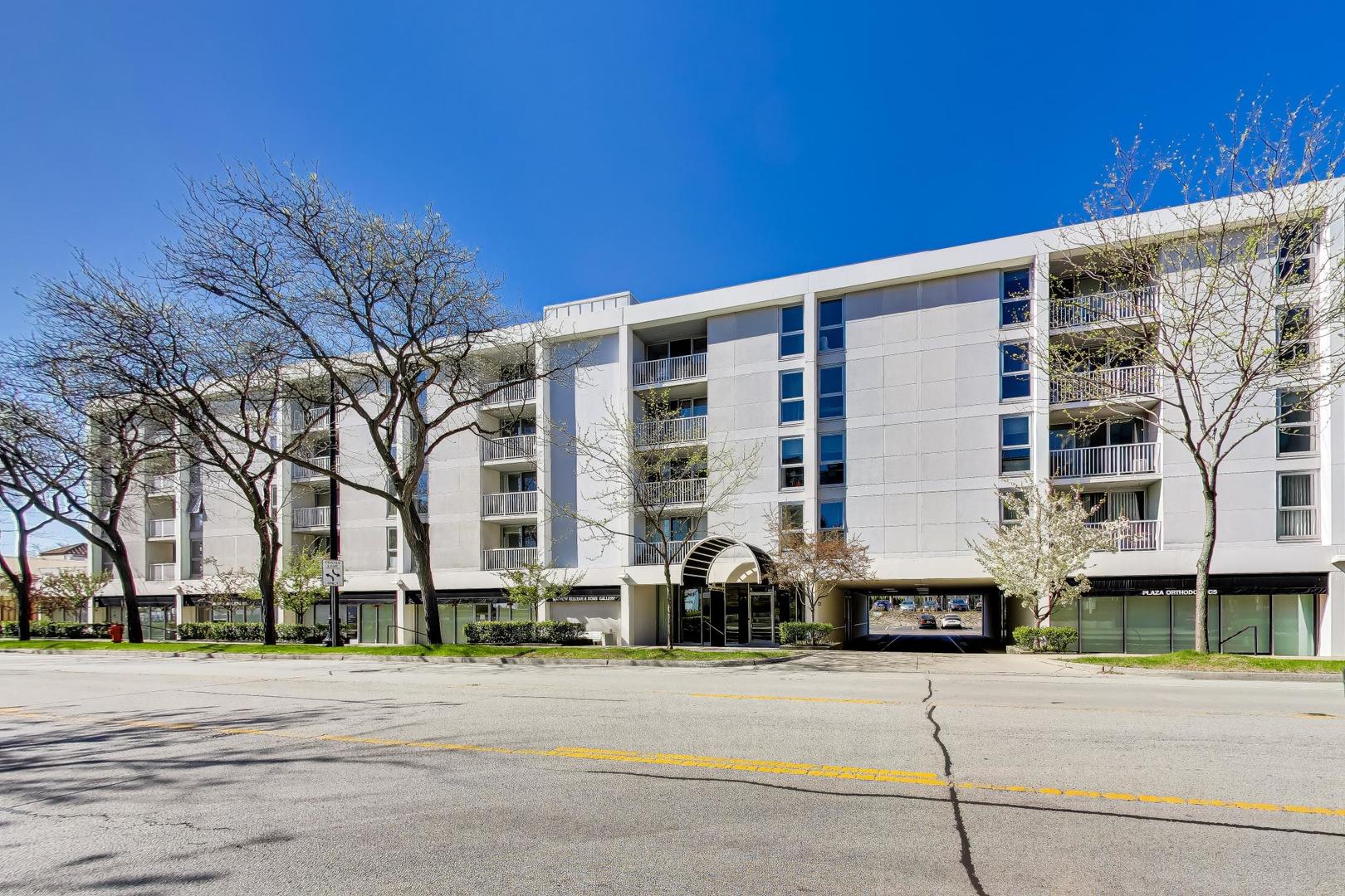1625 Sheridan Road, Unit 213 Wilmette, IL 60091 - Photo 18 of 18 a front view of a building with street view
