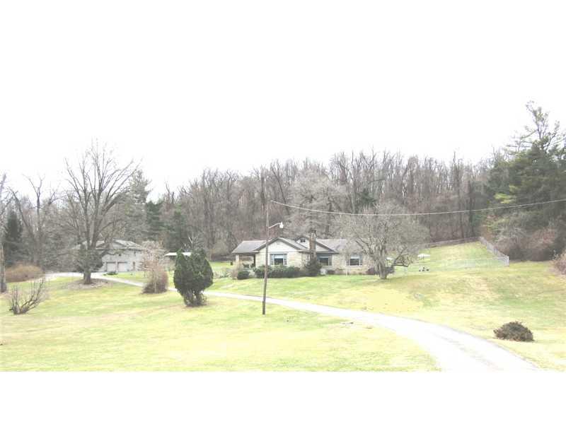 724 Fallen Timber Road Elizabeth, PA 15037 - Photo 1 of 25 Exterior Front. View of Main House and 4 car Garage with Apartment