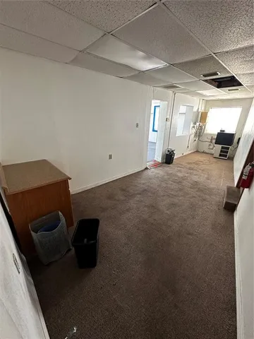 a view of a car garage