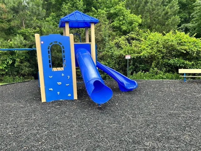 a house view with a backyard space