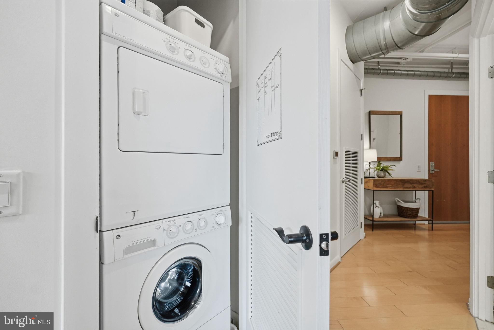 811 4th Street Northwest, Unit 805 Washington, DC 20001 - Photo 16 of 26 In-Unit Laundry